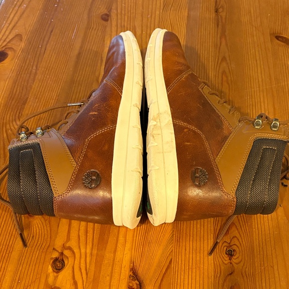 Timberland Men's Tan Leather Boots - Picture 11 of 14
